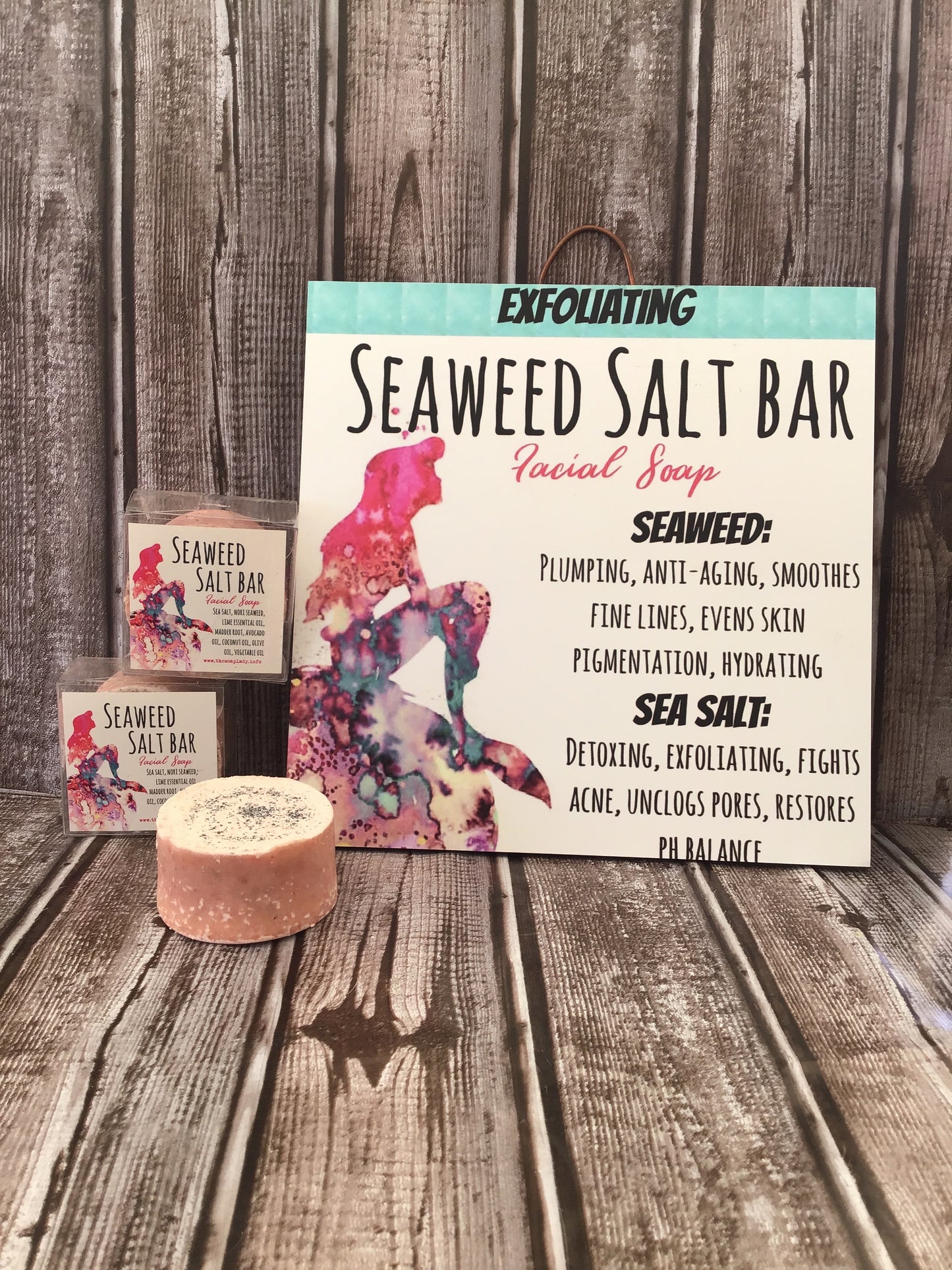 Seaweed Salt Bar Facial Soap