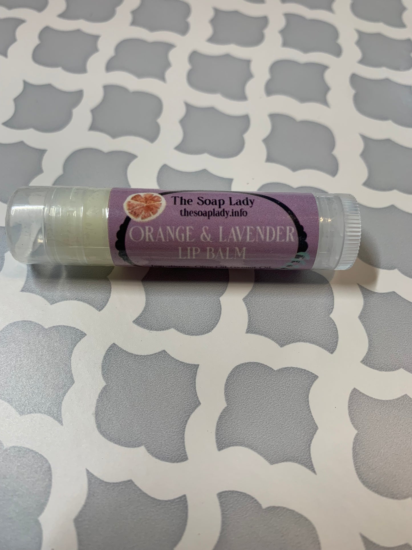 Orange & Lavender Lip Balm