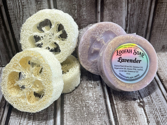 Lavender Loofah Soap