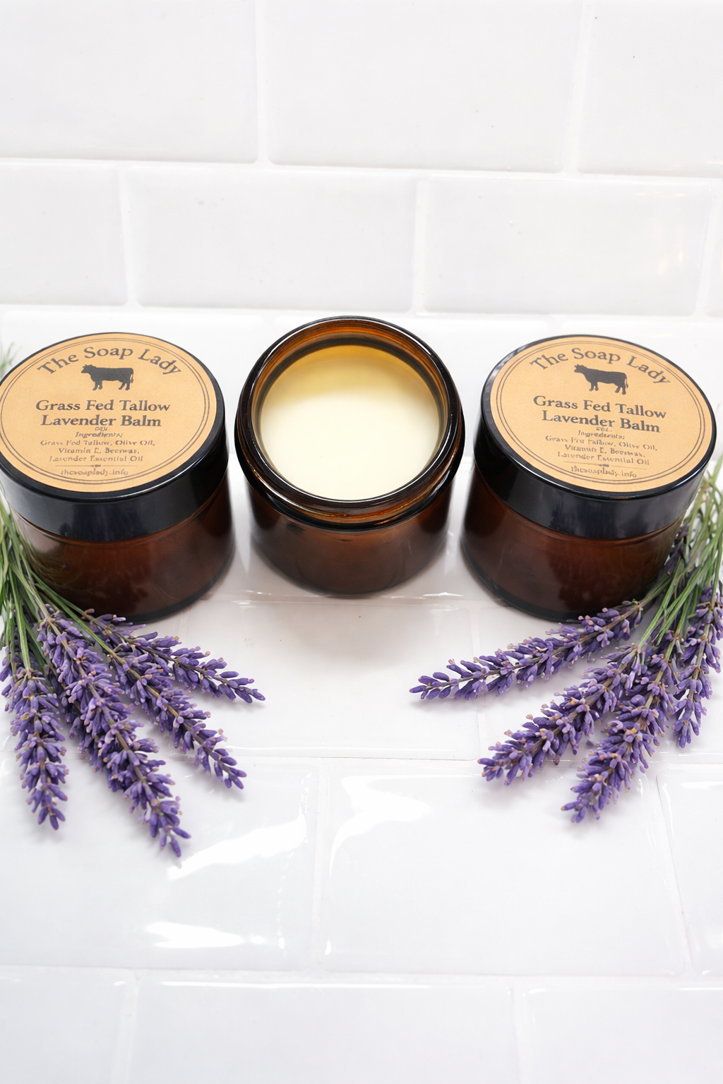 Grass Fed Tallow Lavender Balm
