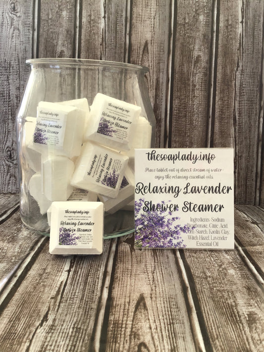 Relaxing Lavender Shower Steamer