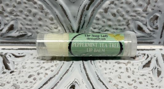 Peppermint Tea Tree Lip Balm