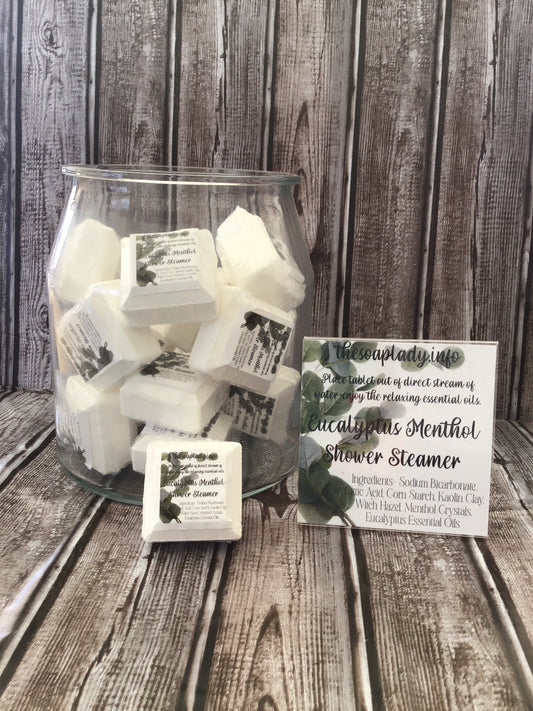 Eucalyptus Menthol Shower Steamer