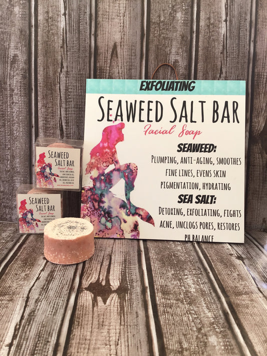 Seaweed Salt Bar Facial Soap