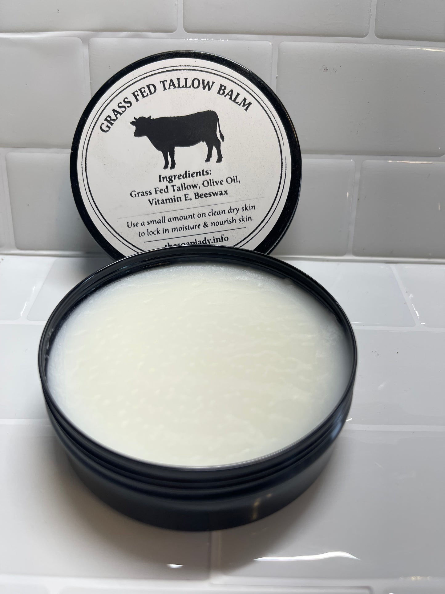 Grass Fed Tallow Balm 4 oz. Tin